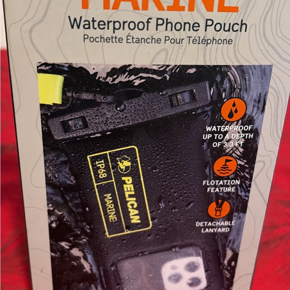Pelican Marine Waterproof Phone Pouch - Black